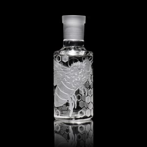 Bee Hive Clear Dry Ash Catcher