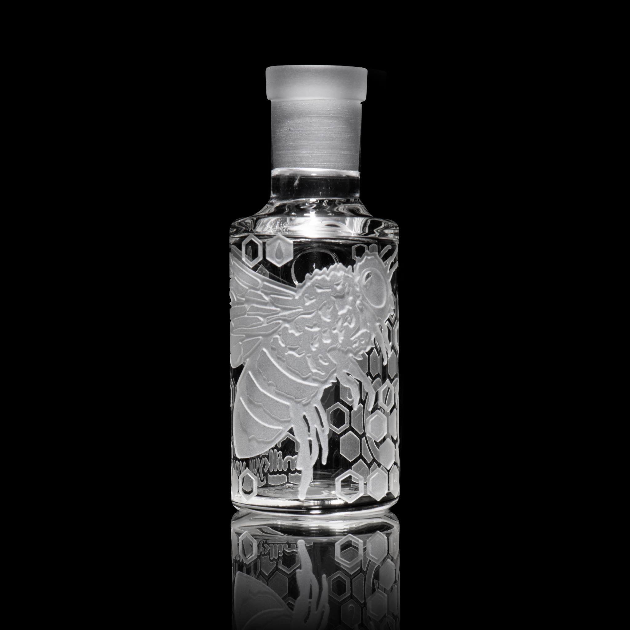 Bee Hive Clear Dry Ash Catcher