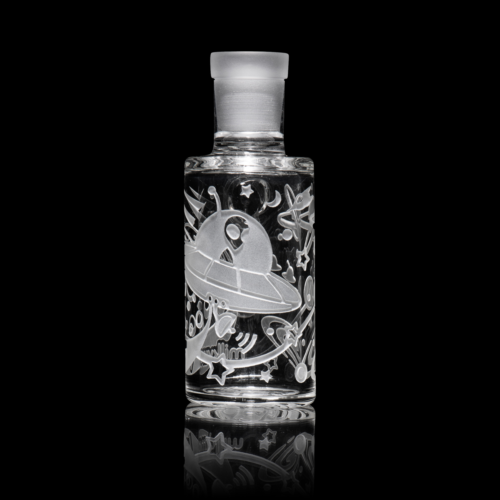 Space Odyssey Clear Dry Ash Catcher