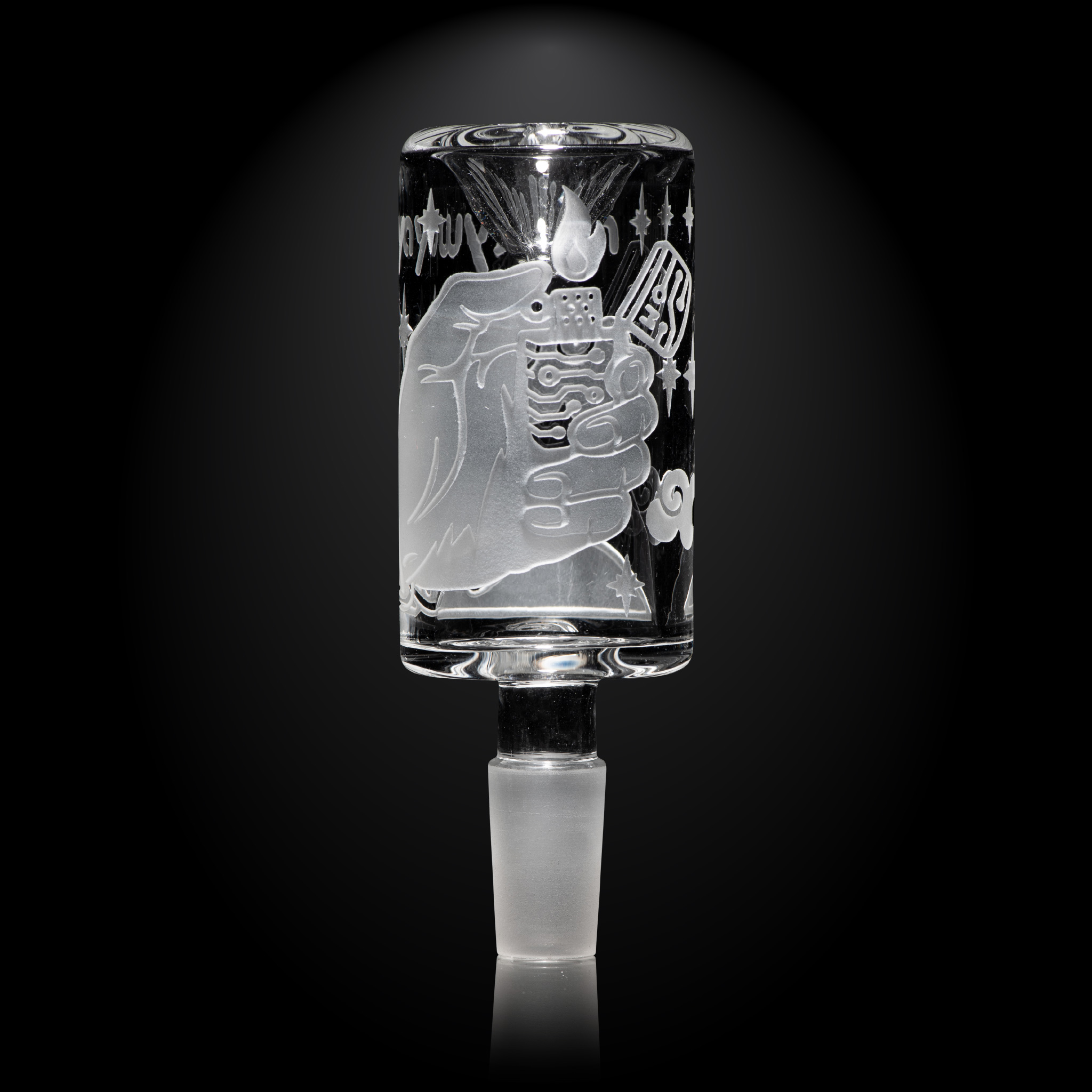 Midnight Sessions Clear Long Bowl