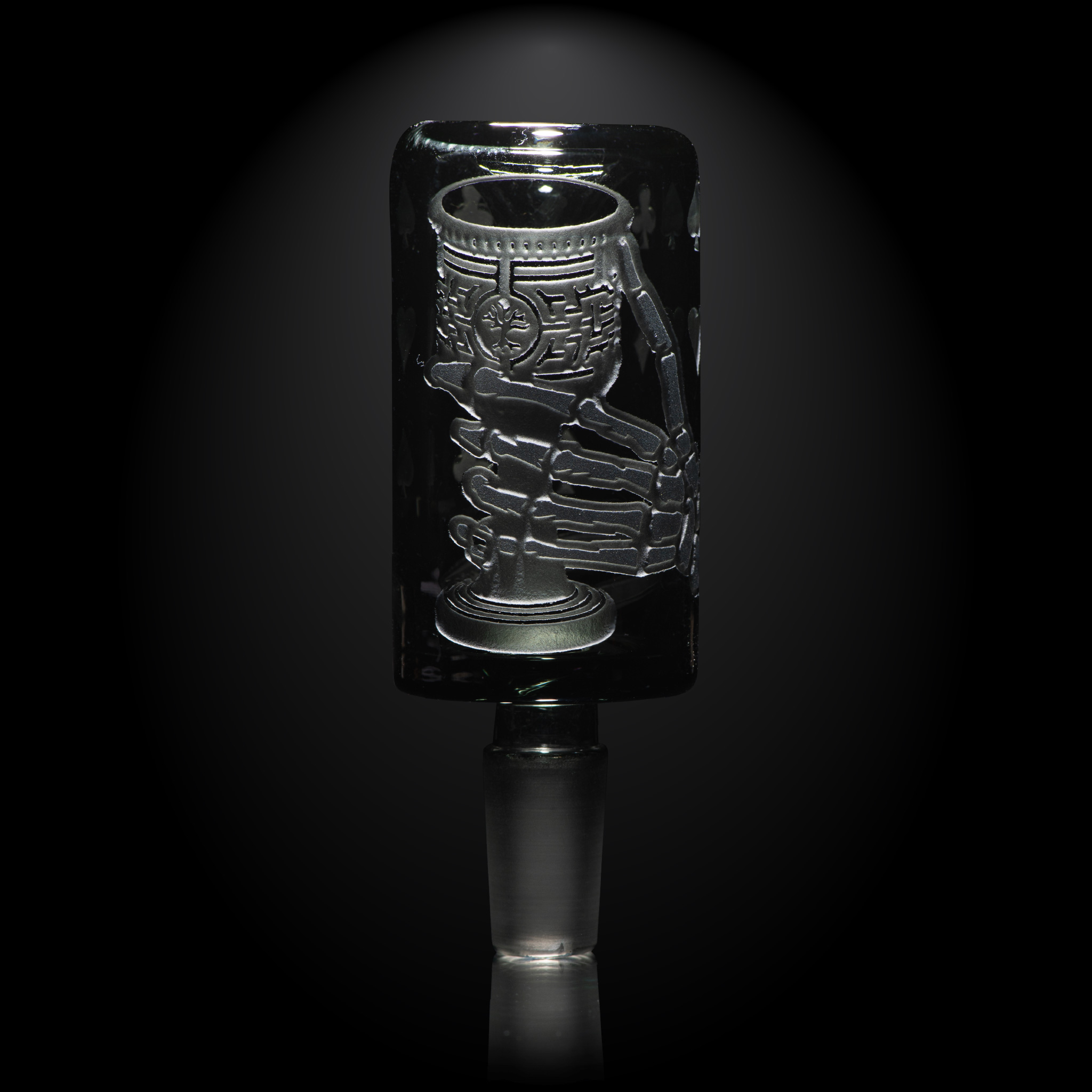 MB-005_A Emperors Chalice Smoke Long Bowl