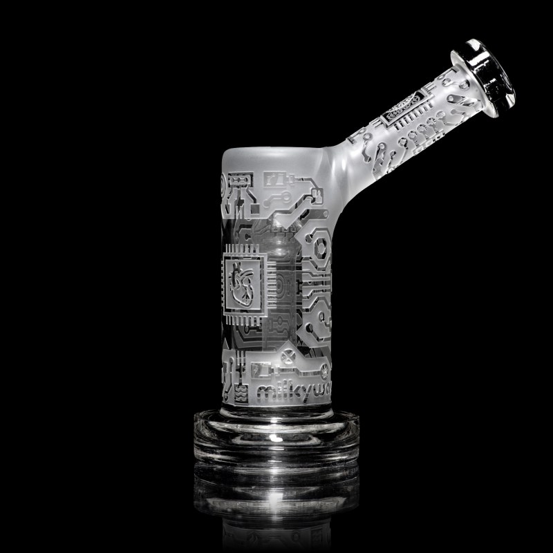 Circuitboard 6" Clear Dab Rig - Image 8