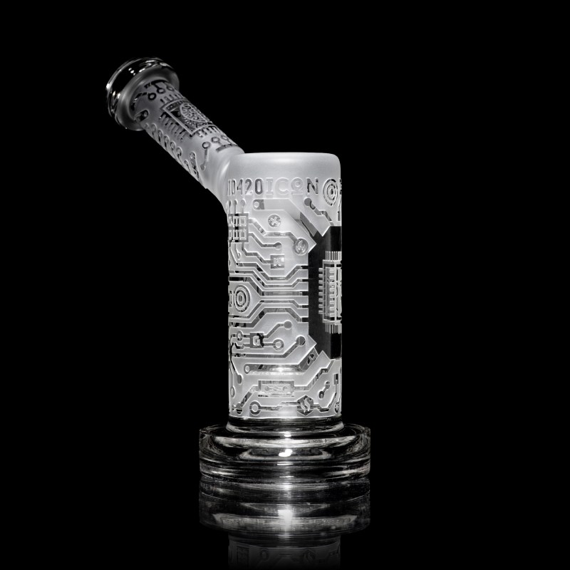 Circuitboard 6" Clear Dab Rig - Image 3