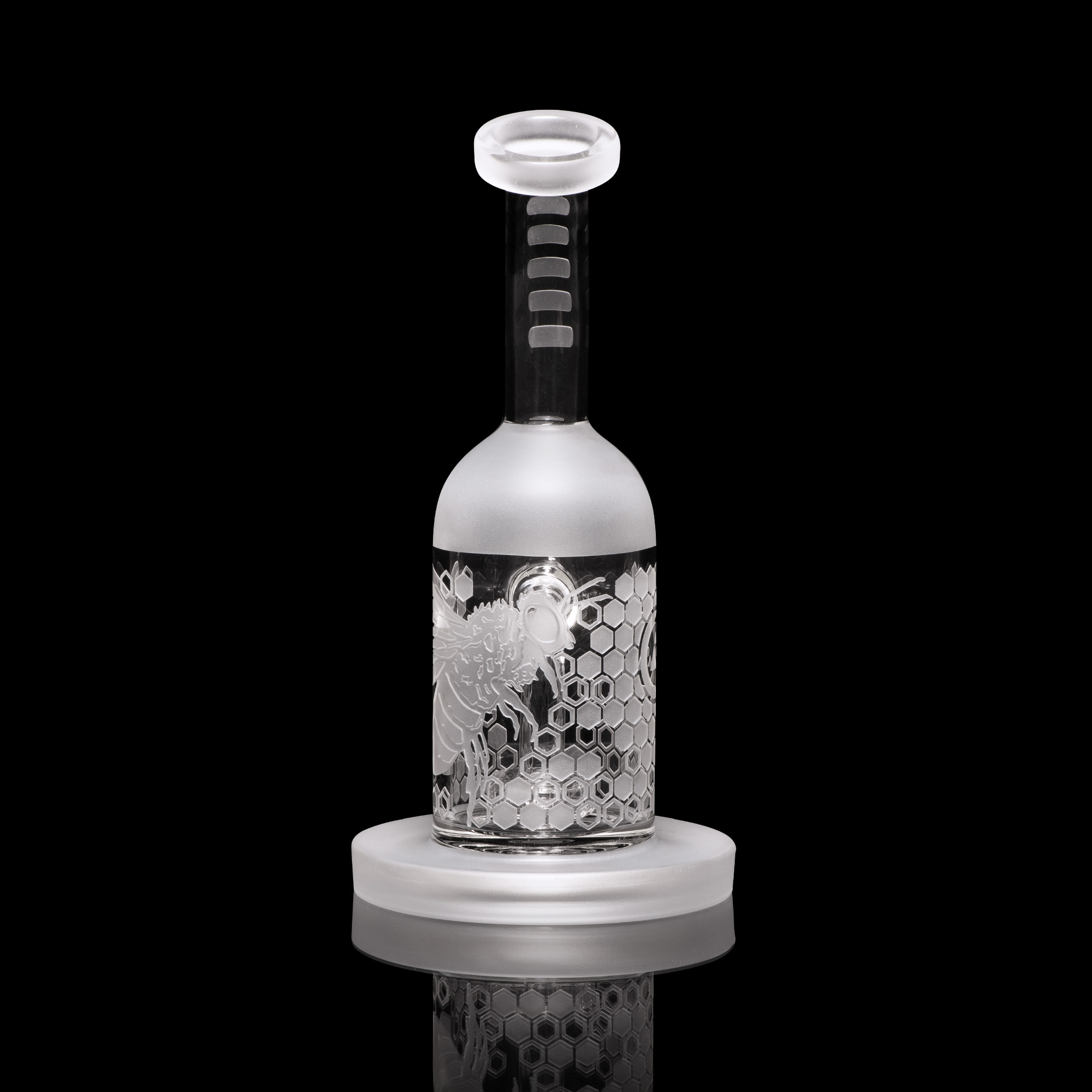 Bee Hive 7″ Clear Dab Rig – Multiverse Enterprise Inc.