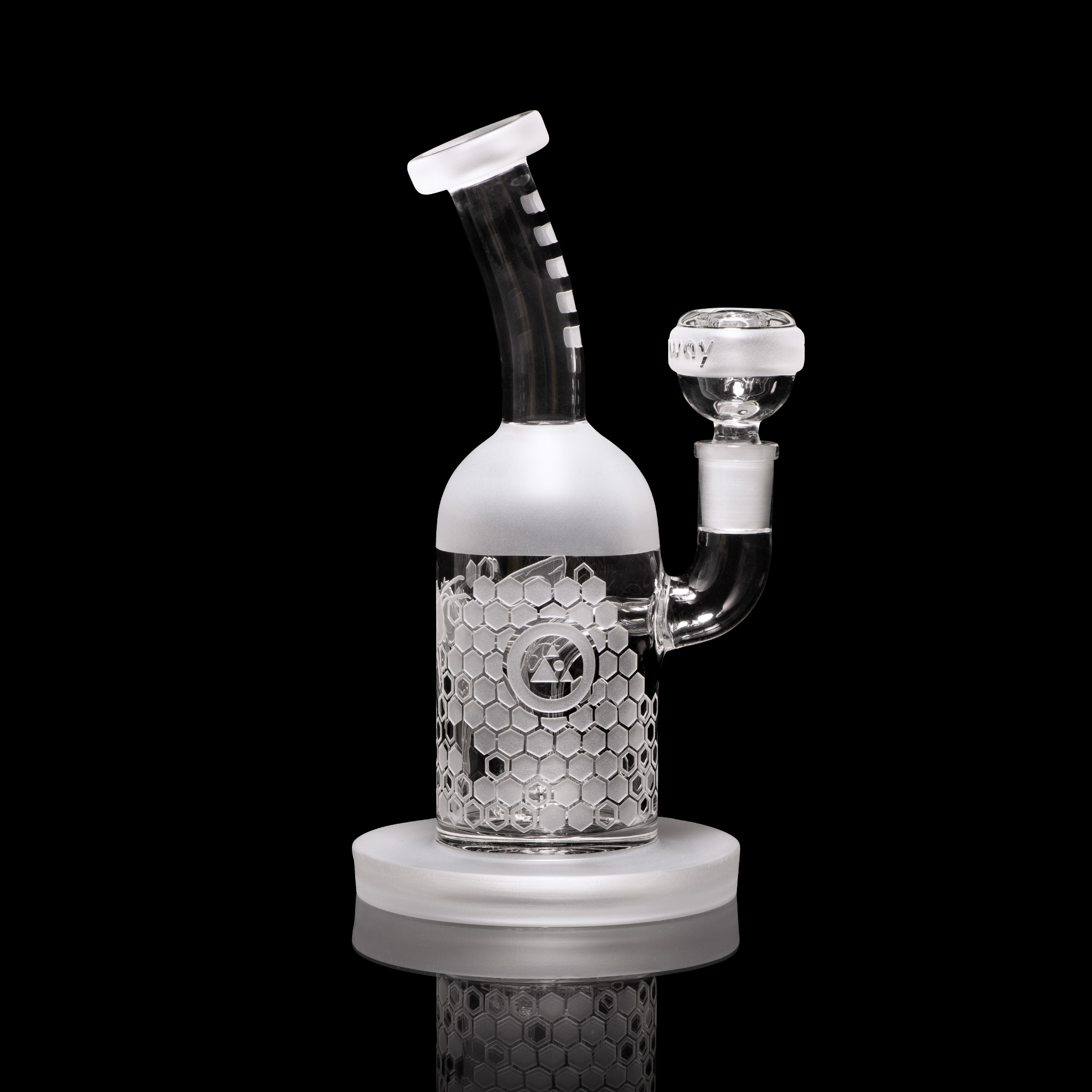 Bee Hive 7″ Clear Dab Rig – Multiverse Enterprise Inc.