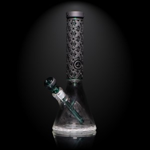 X-Morphic: EVO 14" Teal Beaker Bong