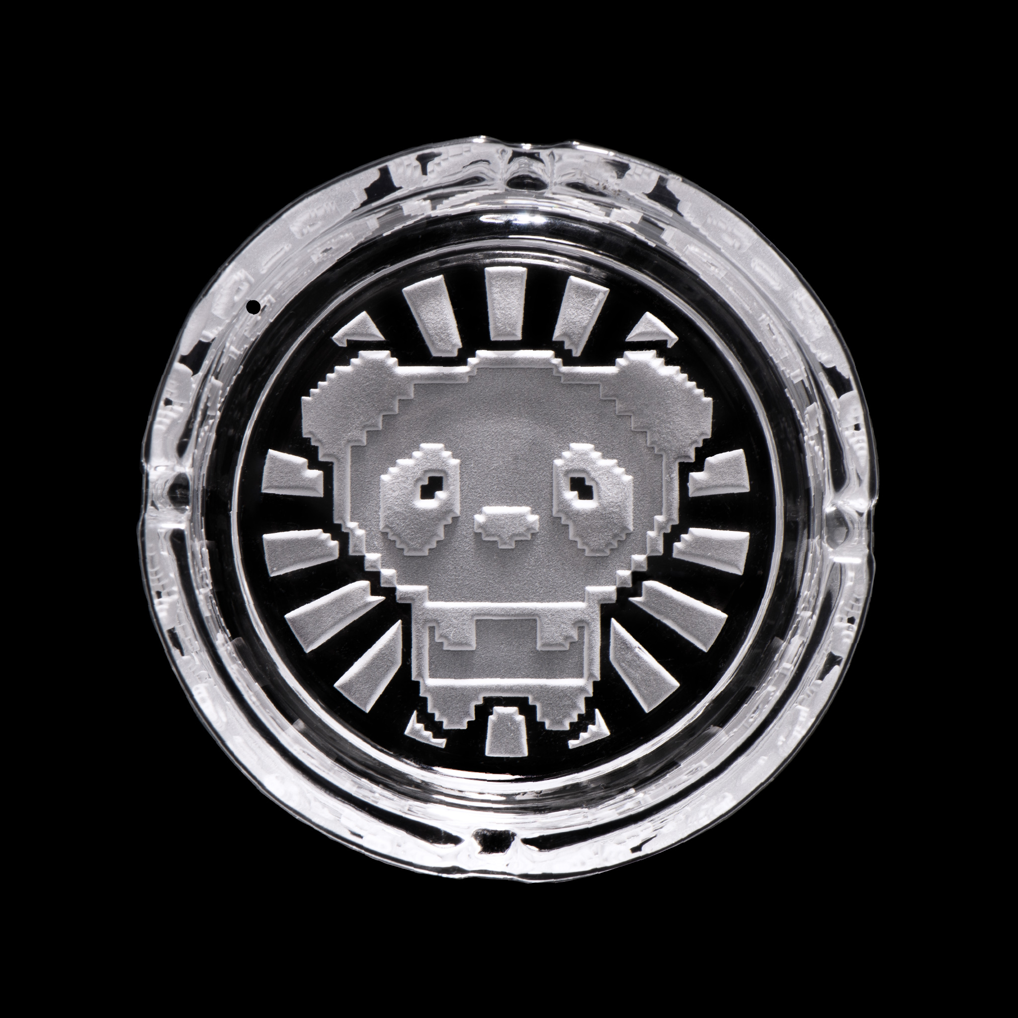 Pixel Panda Ashtray