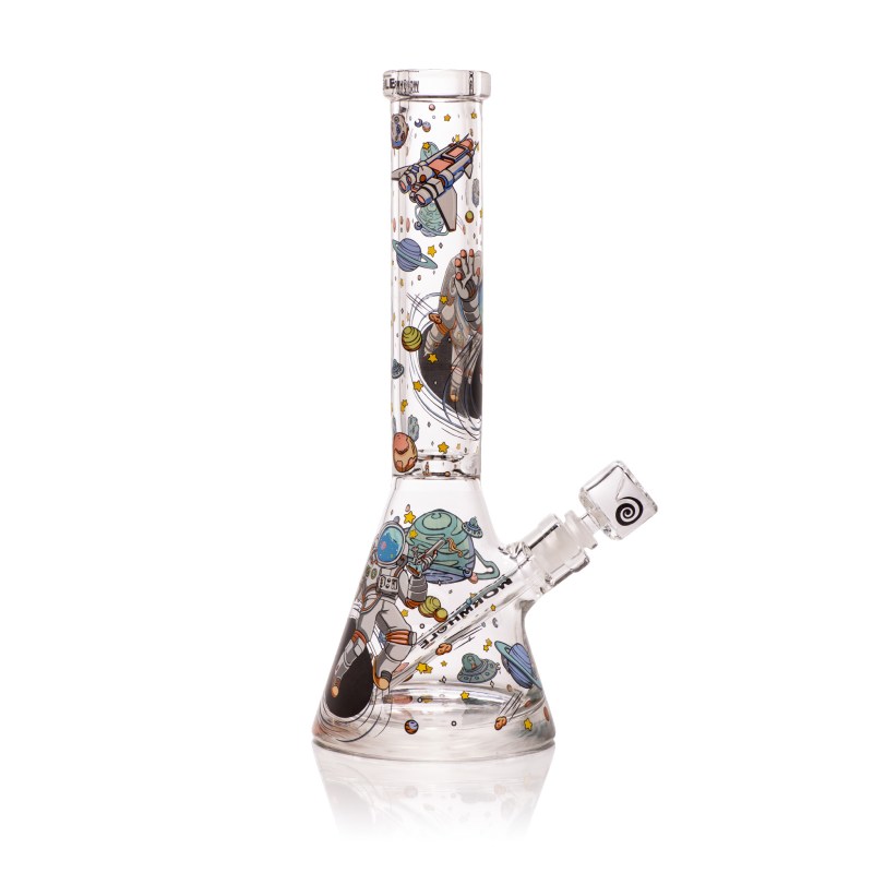 Lost in Space 14" Clear Beaker Bong - Image 3