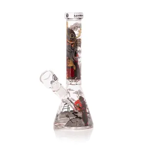 Shogun 11" Clear Mini Beaker Bong
