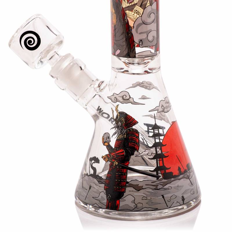 Shogun 11" Clear Mini Beaker Bong - Image 5
