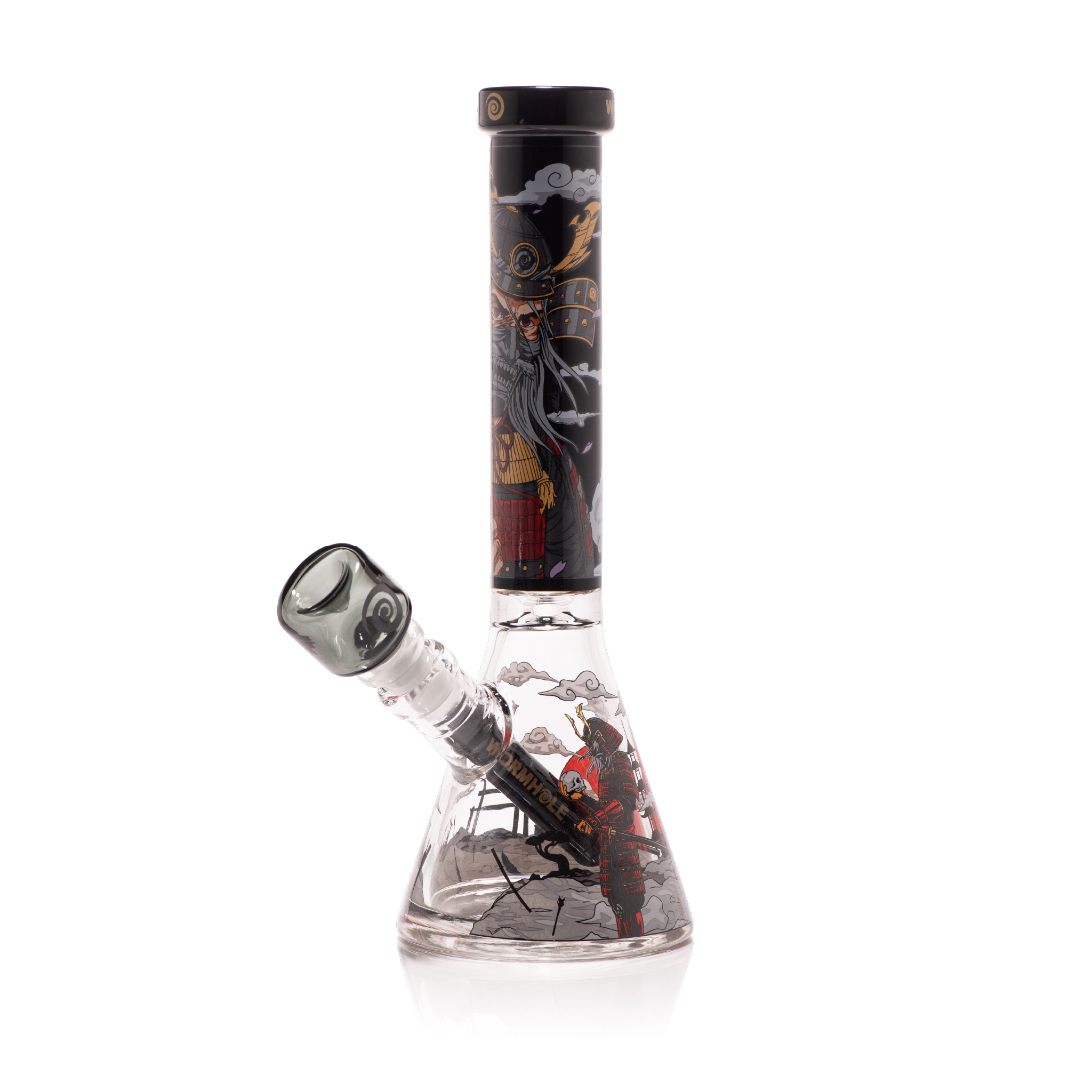 Shogun 11" Black Mini Beaker Bong