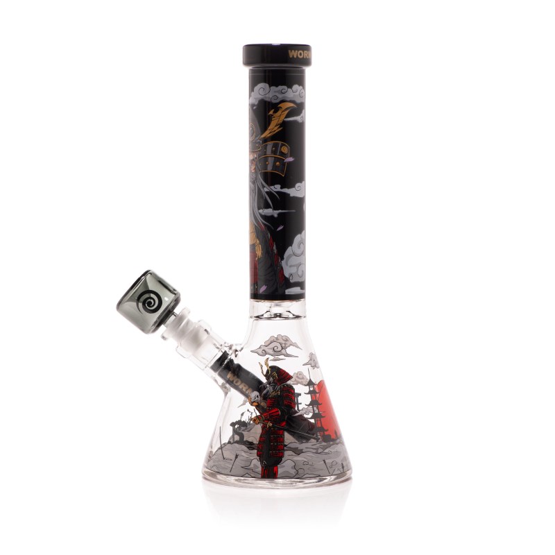 Shogun 11" Black Mini Beaker Bong - Image 2