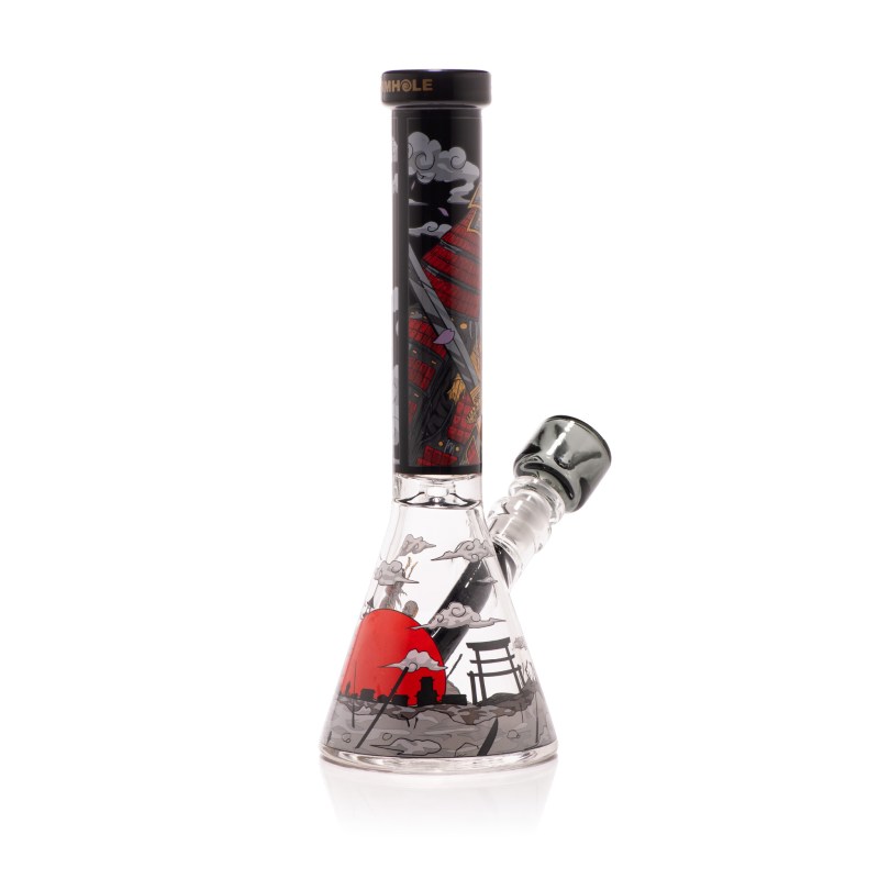 Shogun 11" Black Mini Beaker Bong - Image 3