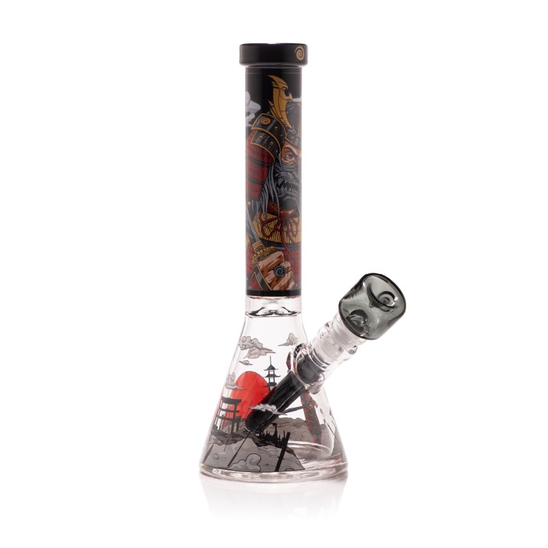 Shogun 11" Black Mini Beaker Bong - Image 4