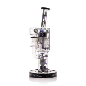 Doomsday Machine 11.5" Black Waterpipe