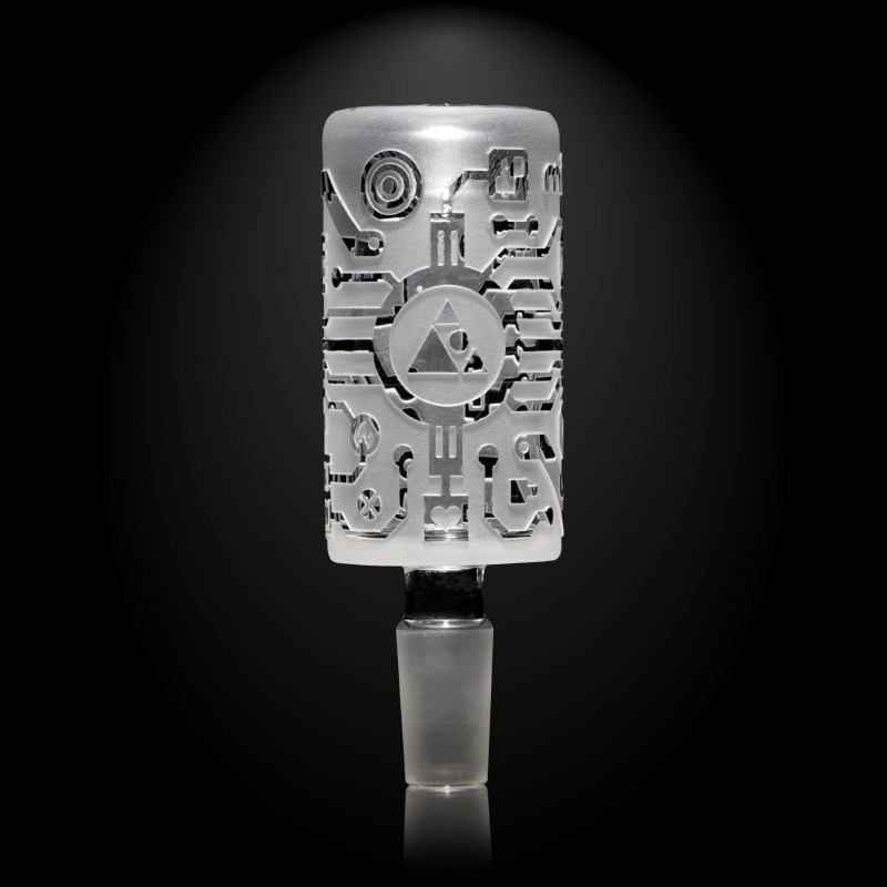 Circuitboard Clear Long Bowl - Image 3