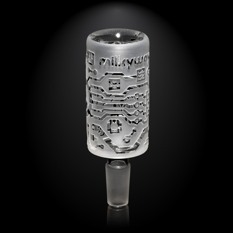 Circuitboard Clear Long Bowl - Image 4