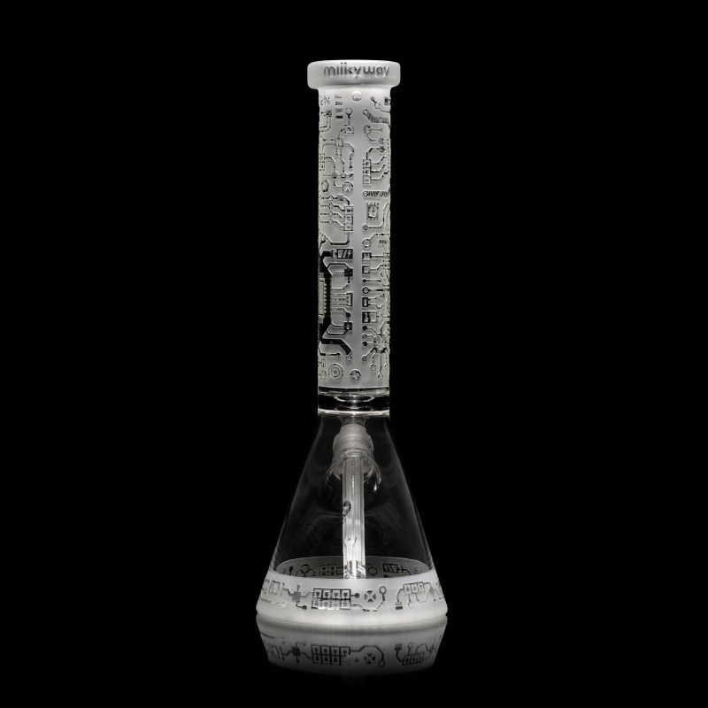 Circuitboard 15" Clear Beaker Bong - Image 4