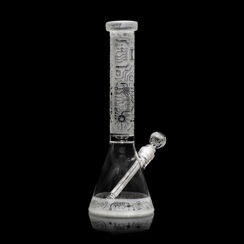 Circuitboard 15" Clear Beaker Bong - Image 5