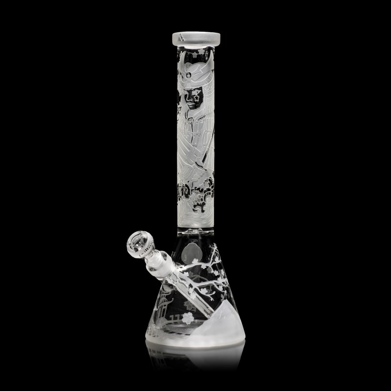 Femme Samurai 16" Clear Beaker Bong