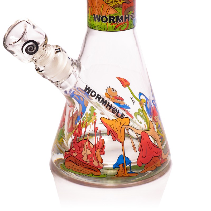 Psychedelic Forest 14" Beaker - Image 9