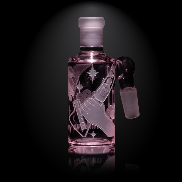 MA-024-45_A Midnight Sessions Pink Dry Ash Catcher