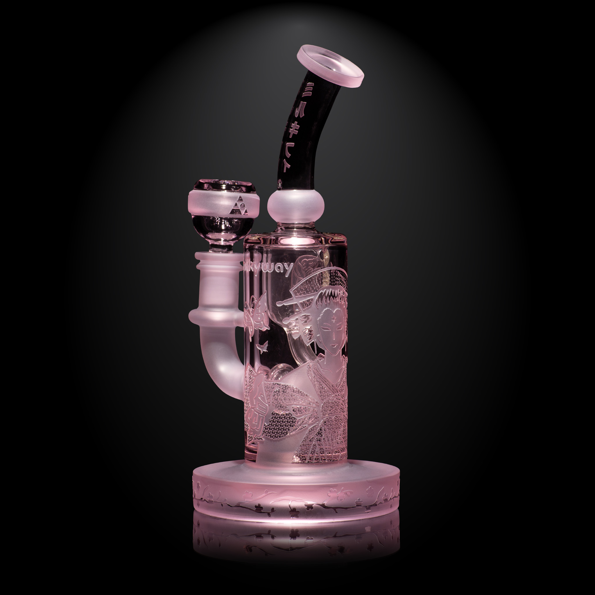 Kabuki Recycler 8.5” Pink Dab Rig