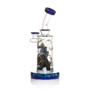 Raging Ronin 8" Blue Dab Rig