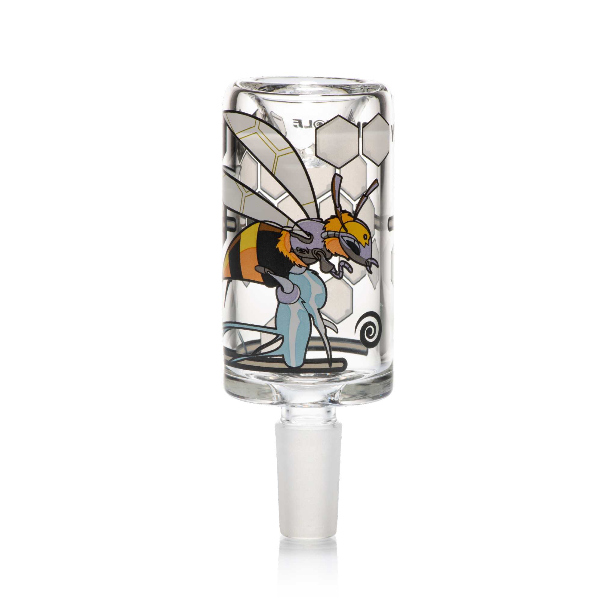 Robo-Bees Clear Long Bowl