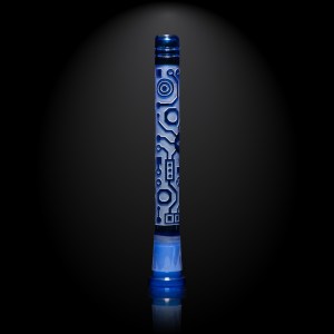 Circuitboard 6" Light Blue Downstem