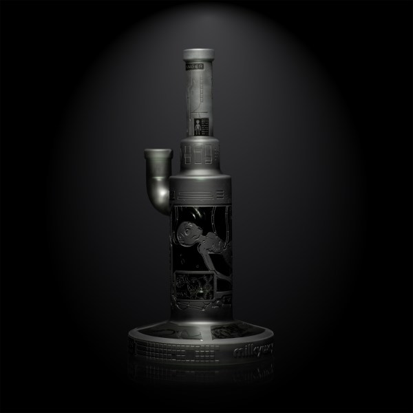 Area 51 9" Dab Rig (v1.0) - Smoke