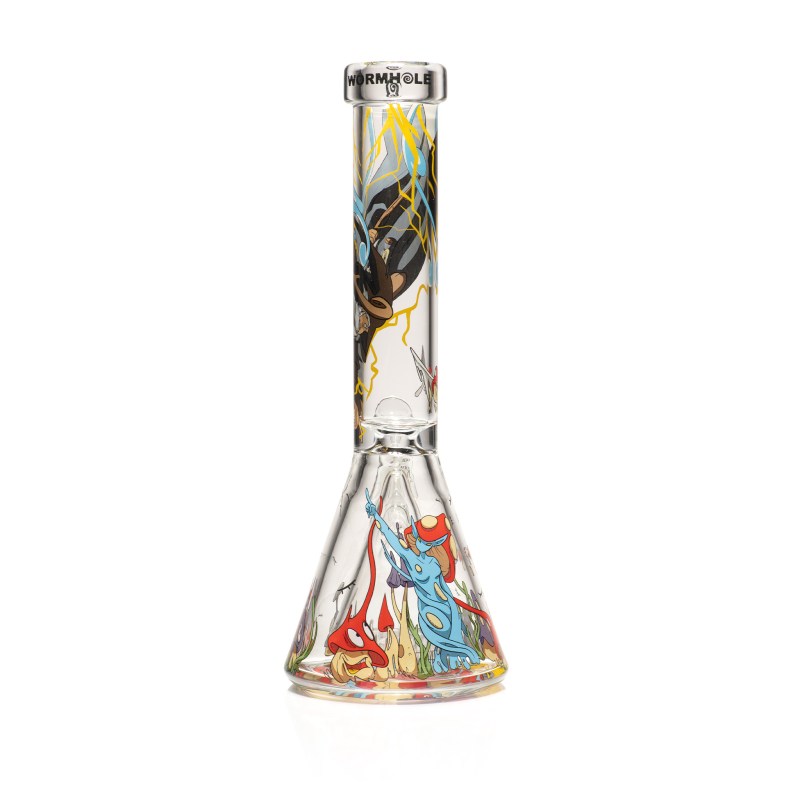 Inception 11" Clear Beaker Bong with Collins Perc - Image 2