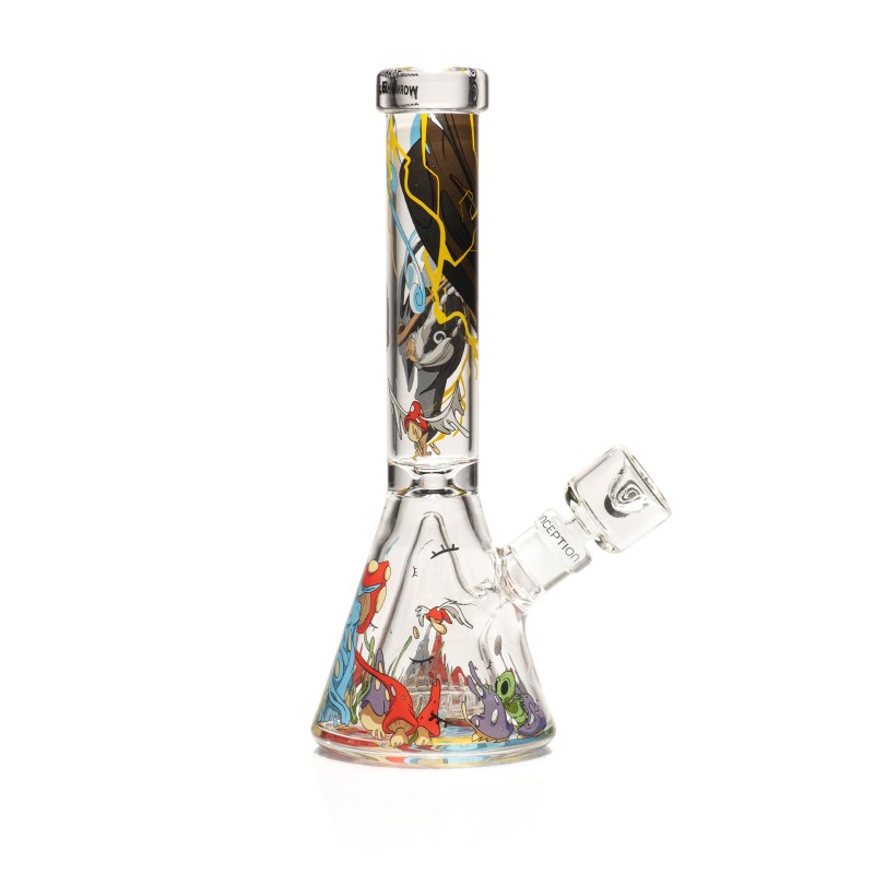 Inception 11" Clear Beaker Bong with Collins Perc - Image 4