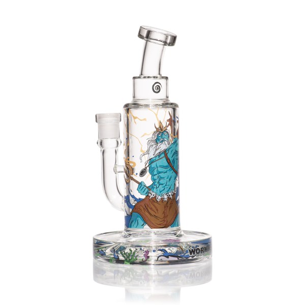 Poseidon: Bounty Hunter 8.5" Clear Dab Rig