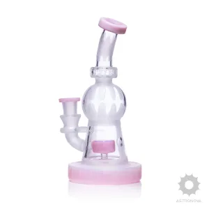 Vibration Recycler 6" Dab Rig - Jade Pink