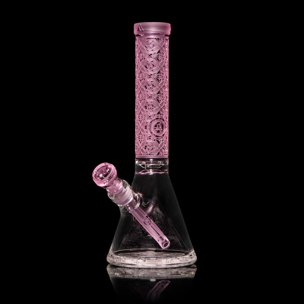 X-Morphic: EVO 14" Beaker Bong - Pink