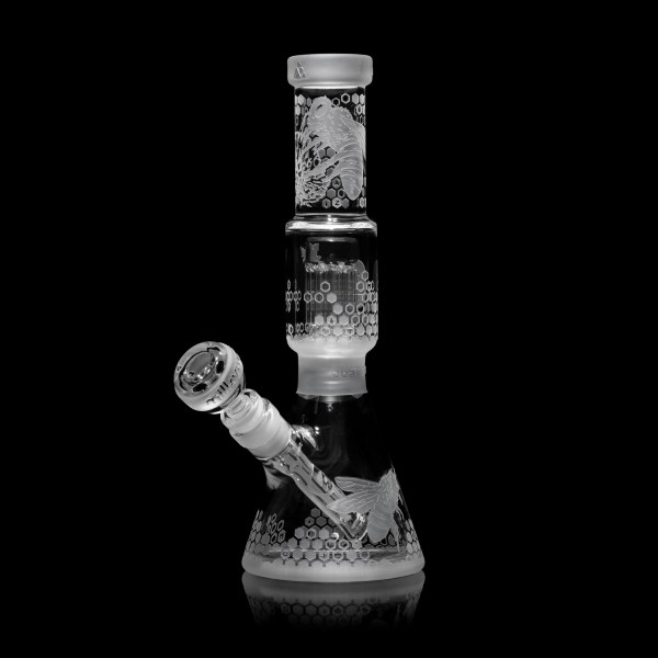 Hive Colony 11" Beaker Bong with Tree Perc