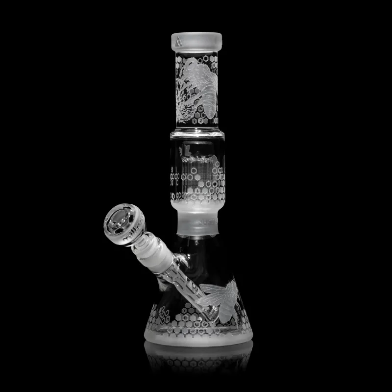 Hive Colony 11" Beaker Bong with Tree Perc