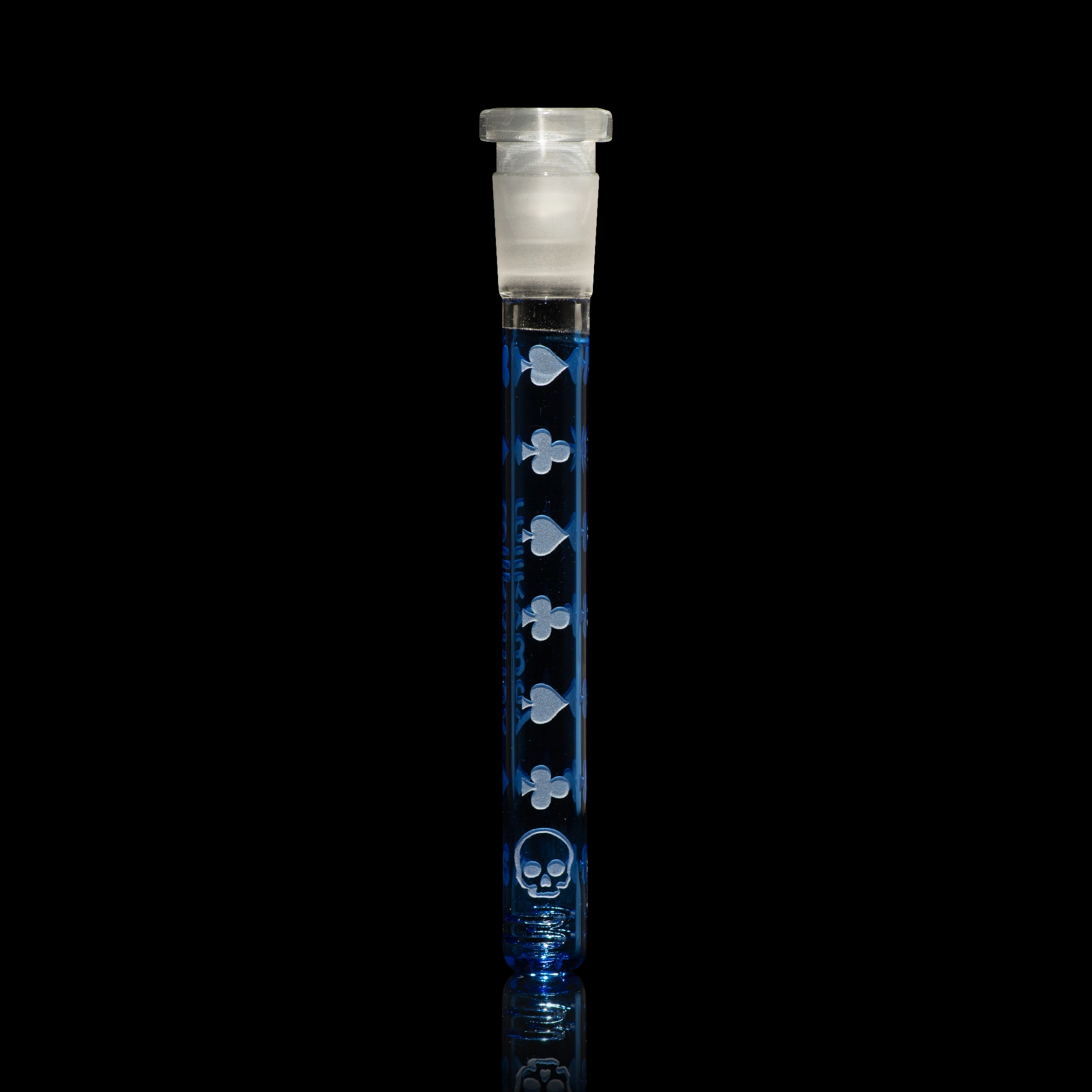 Skull Emperor light blue downstem-skullduggery-Milkyway