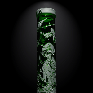 Alien Artifacts green beaker bong-space odyssey-Milkyway