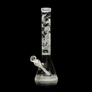 Alien Artifacts clear beaker bong-space odyssey-Milkyway