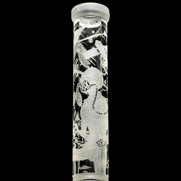 Alien Artifacts clear beaker bong-space odyssey-Milkyway