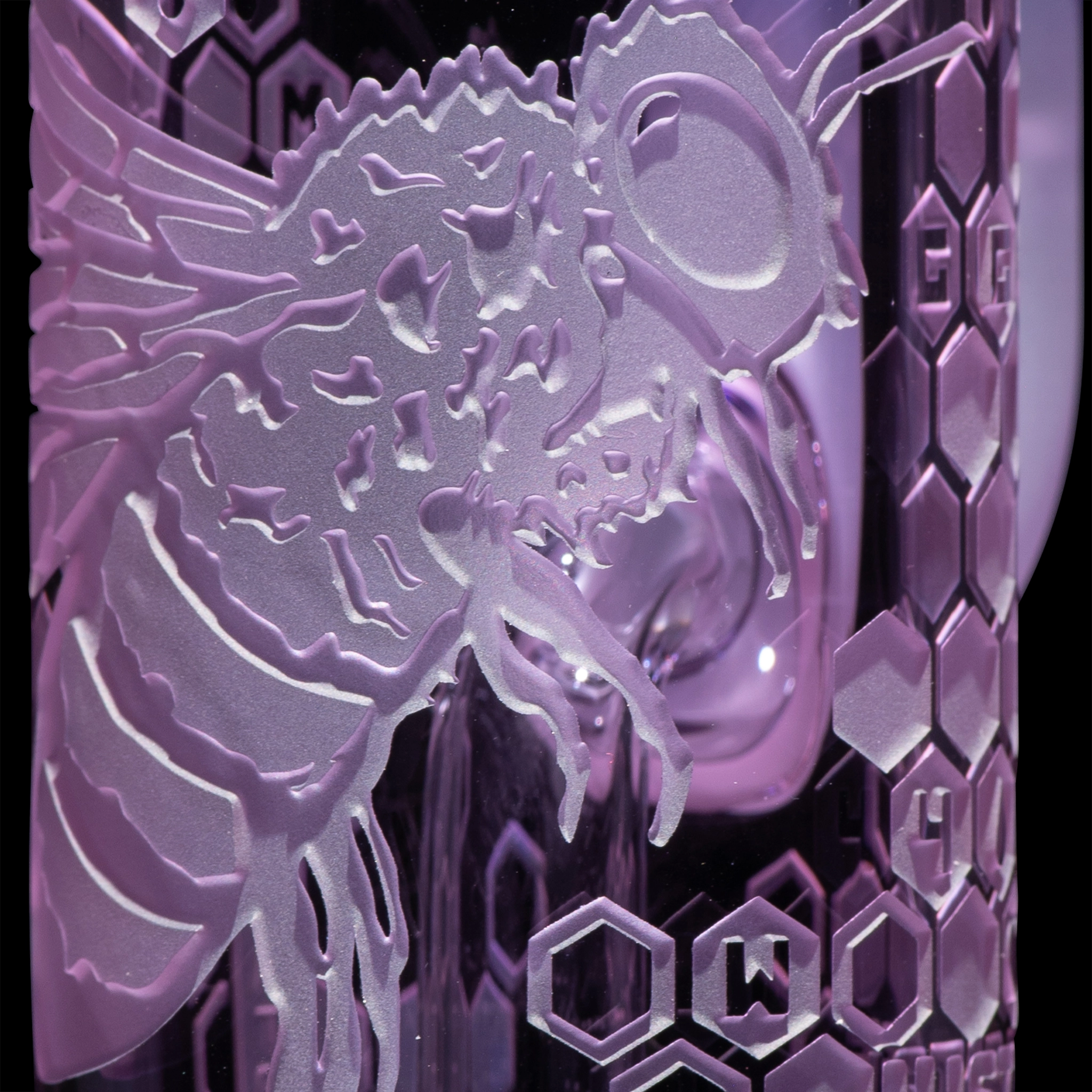 Pollenator purple/dark blue dab rig-the hive-Milkyway