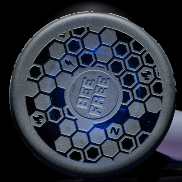 MK-1347-2_P Pollenator purple/dark blue dab rig-the hive-Milkyway