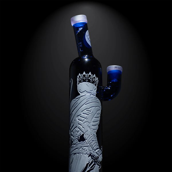 Retribution dark blue/purple dab rig-skullduggery-Milkyway