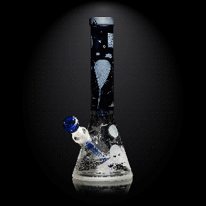 Roswell 1947 dark blue beaker bong-space odyssey-Milkyway