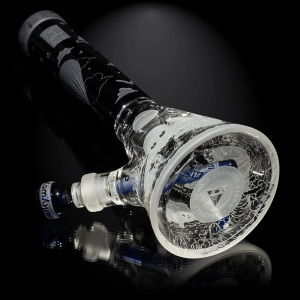 Roswell 1947 dark blue beaker bong-space odyssey-Milkyway