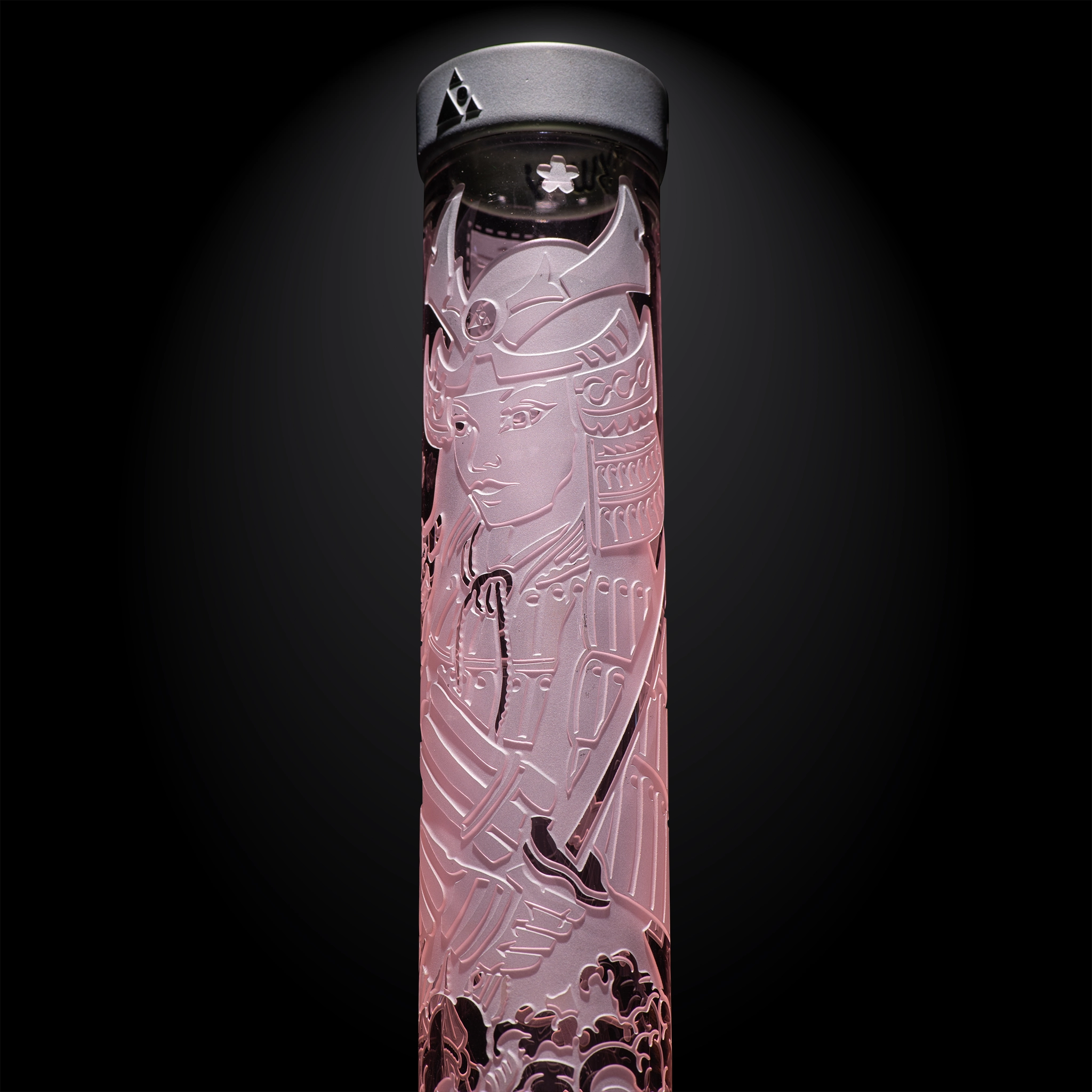 MK-1602-1_I Femme Samurai pink/smoke beaker bong-edo tokyo-Milkyway