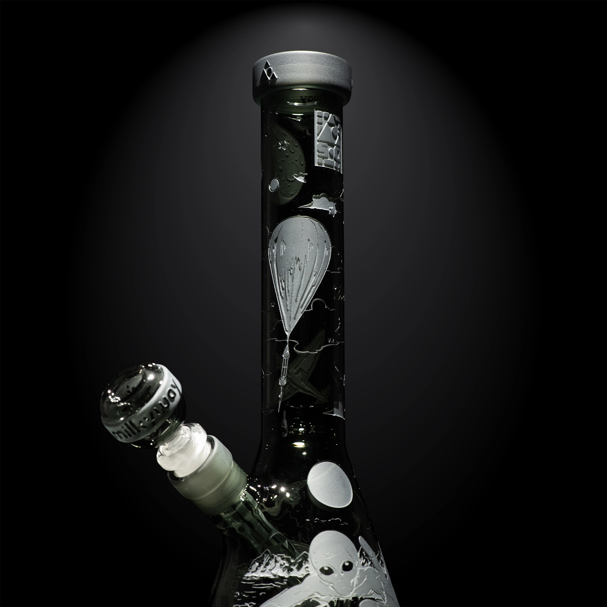 MK-1700-1_I Roswell 1947 smoke beaker bong-space odyssey-Milkyway