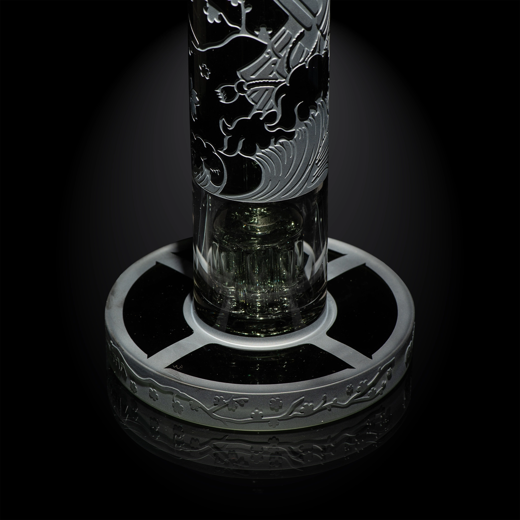 MK-1346-2_L Femme Samurai smoke dab rig-edo toyko-milkyway